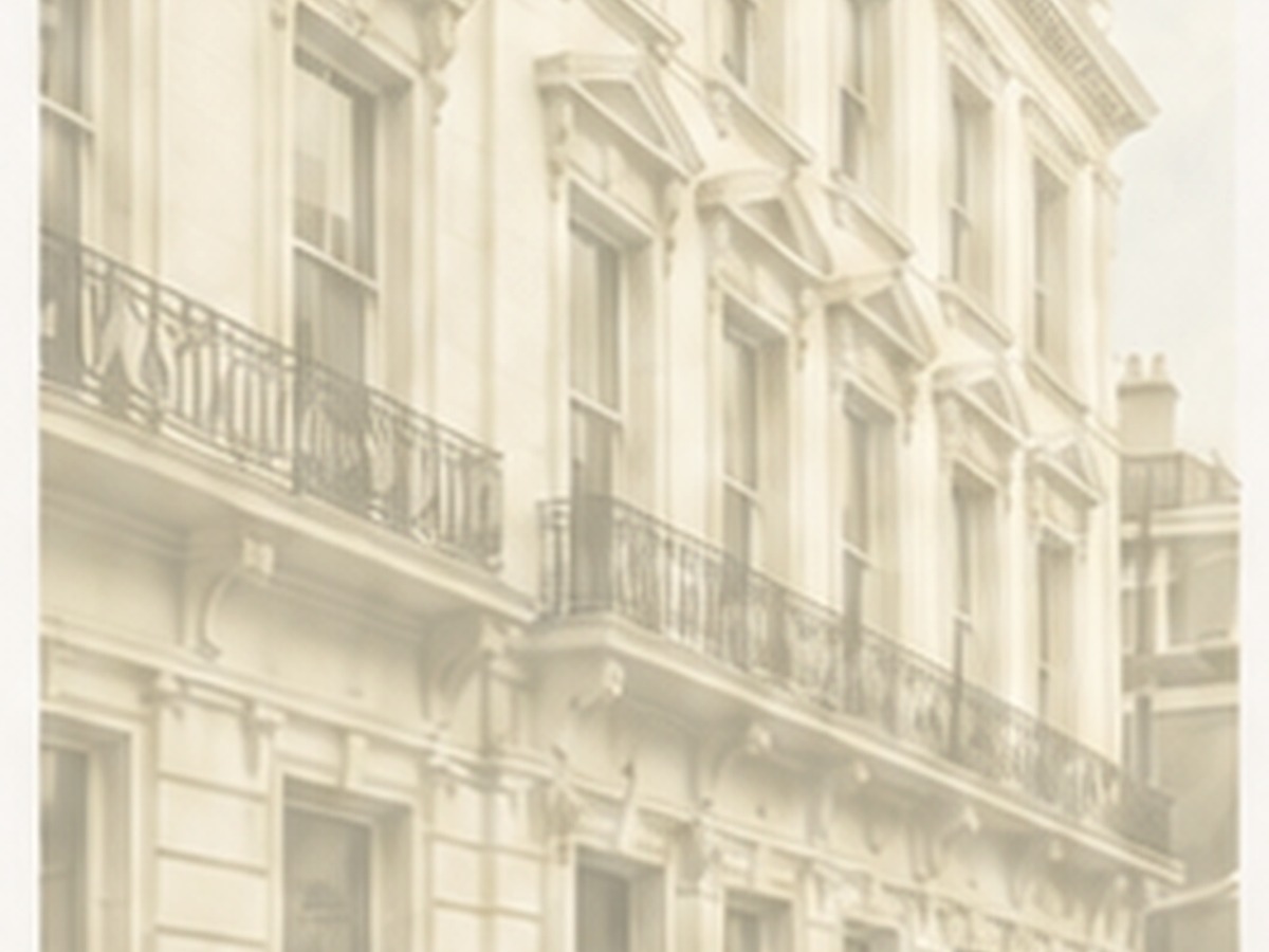 Mayfair House period building facade.